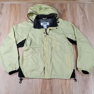 💜Old Navy Green Windbreaker w/Detachable Hood Small